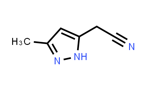 CAS No. 278798-06-4, 2-(3-Methyl-1H-pyrazol-5-yl)acetonitrile