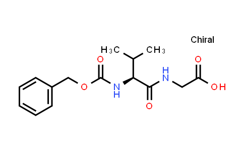 CAS No. 2790-84-3, ((Benzyloxy)carbonyl)-L-valylglycine