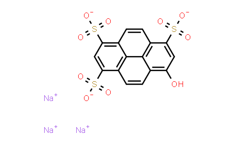 CAS No. 27928-00-3, 8-Hydroxypyrene-1,3,6-trisulfonic acid, trisodium salt