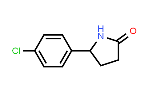CAS No. 279687-54-6, 5-(4-Chlorophenyl)pyrrolidin-2-one