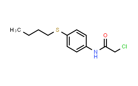 CAS No. 27978-32-1, N-[4-(Butylsulfanyl)phenyl]-2-chloroacetamide