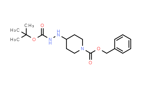 CAS No. 280111-50-4, Benzyl 4-({[(tert-butoxy)carbonyl]amino}amino)piperidine-1-carboxylate