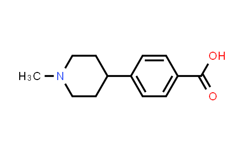 CAS No. 281234-85-3, 4-(1-Methylpiperidin-4-yl)benzoic acid