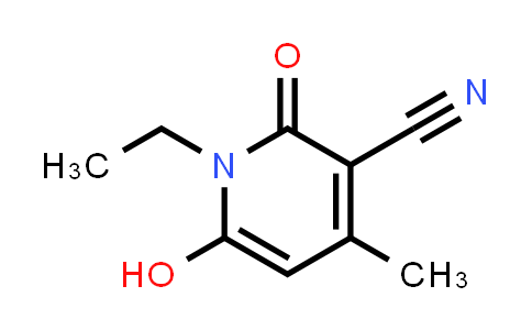 CAS No. 28141-13-1, 1-Ethyl-6-hydroxy-4-methyl-2-oxo-1,2-dihydropyridine-3-carbonitrile