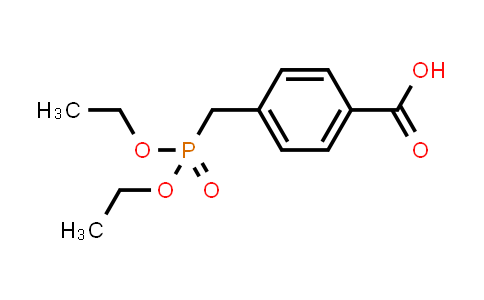 CAS No. 28149-48-6, 4-[(Diethoxyphosphoryl)methyl]benzoic acid