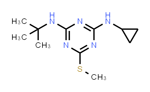 28159-98-0 | N2-(tert-Butyl)-N4-cyclopropyl-6-(methylthio)-1,3,5-triazine-2,4-diamine