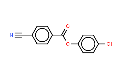 CAS No. 28162-02-9, Hydroquinone, mono(p-cyanobenzoate) (8CI)