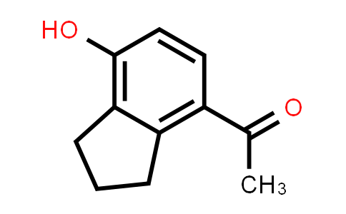 CAS No. 28179-01-3, 1-(7-Hydroxy-2,3-dihydro-1H-inden-4-yl)ethanone