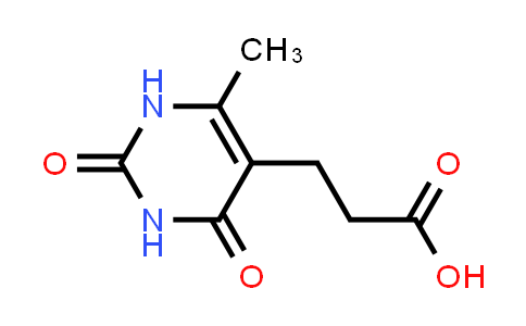 CAS No. 28181-39-7, 3-(6-Methyl-2,4-dioxo-1,2,3,4-tetrahydropyrimidin-5-yl)propanoic acid