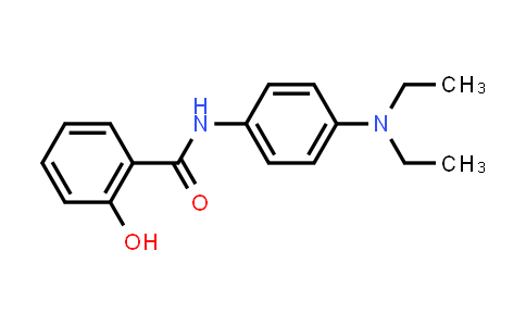 CAS No. 2819-60-5, N-[4-(Diethylamino)phenyl]-2-hydroxybenzamide