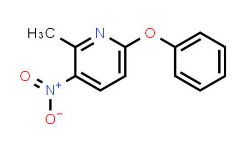 CAS No. 28232-35-1, 2-Methyl-3-nitro-6-phenoxypyridine