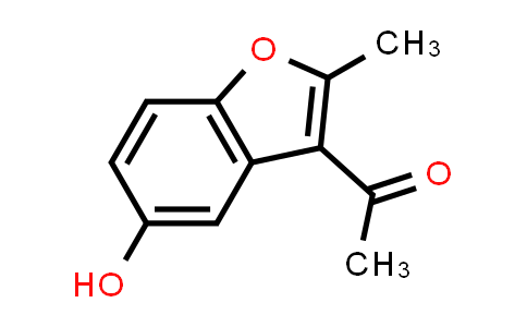 CAS No. 28241-99-8, 3-Acetyl-5-hydroxy-2-methylbenzofuran