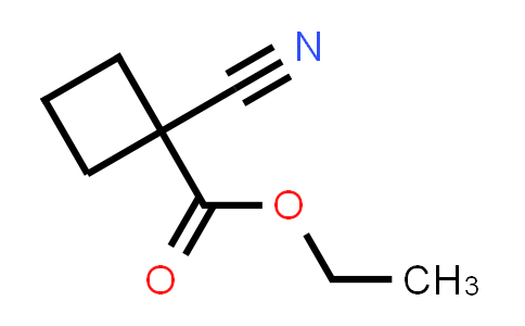 CAS No. 28246-87-9, Cyclobutanecarboxylic acid, 1-cyano-, ethyl ester
