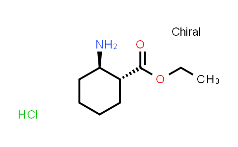 CAS No. 28250-14-8, trans-Ethyl 2-aminocyclohexanecarboxylate hydrochloride