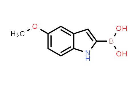 CAS No. 282528-61-4, 5-methoxy-1H-indol-2-ylboronic acid