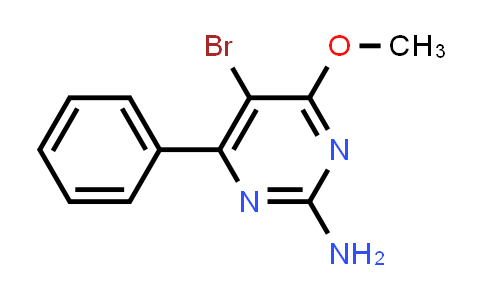 282543-39-9 | 5-Bromo-4-methoxy-6-phenylpyrimidin-2-amine
