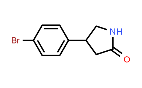 CAS No. 28311-23-1, 4-(4-Bromophenyl)pyrrolidin-2-one