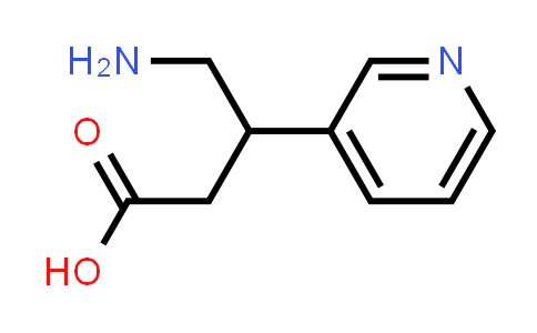 CAS No. 28311-45-7, 4-Amino-3-(pyridin-3-yl)butanoic acid