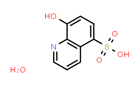 CAS No. 283158-18-9, 8-Hydroxyquinoline-5-sulfonic acid hydrate