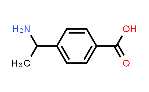 CAS No. 28357-95-1, 4-(1-aminoethyl)benzoic acid