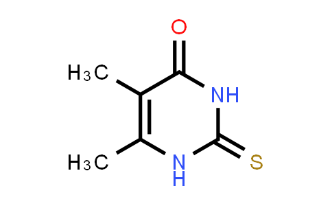 CAS No. 28456-54-4, 5,6-Dimethyl-2-thioxo-2,3-dihydropyrimidin-4(1H)-one