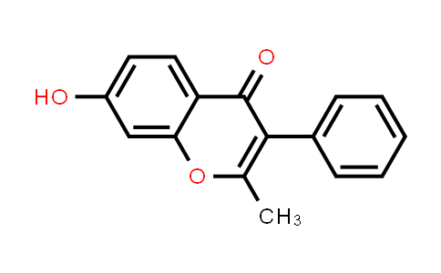 CAS No. 2859-88-3, 7-Hydroxy-2-methyl-3-phenyl-chromen-4-one