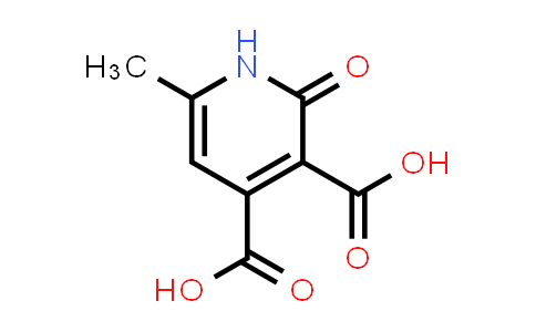 CAS No. 2860-55-1, 6-Methyl-2-oxo-1,2-dihydropyridine-3,4-dicarboxylic acid