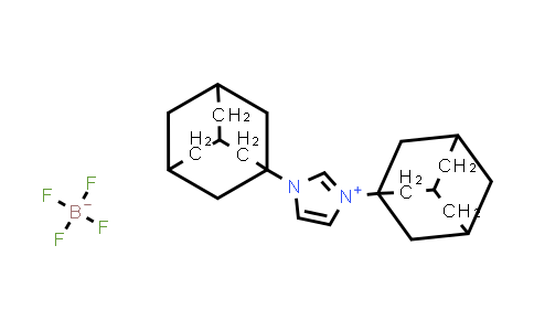 CAS No. 286014-42-4, 1,3-Di(adamantan-1-yl)-1H-imidazol-3-ium tetrafluoroborate