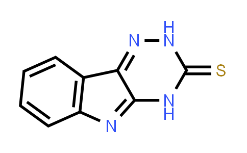 CAS No. 28668-95-3, 2,4-Dihydro-3H-[1,2,4]triazino[5,6-b]indole-3-thione