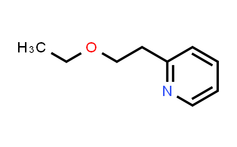 CAS No. 28672-54-0, 2-(2-Ethoxyethyl)pyridine