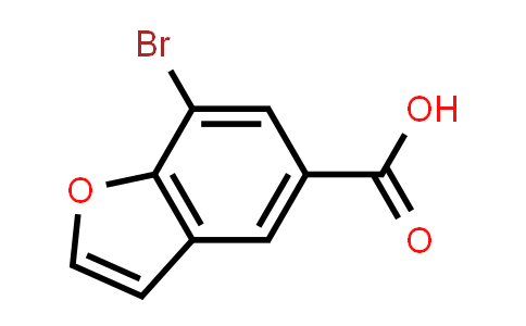 286836-25-7 | 7-Bromo-1-benzofuran-5-carboxylic acid