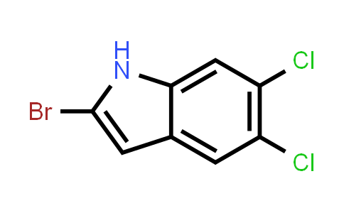 CAS No. 286949-66-4, 2-Bromo-5,6-dichloro-1H-indole