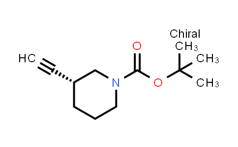 CAS No. 287192-99-8, (R)-tert-Butyl 3-ethynylpiperidine-1-carboxylate