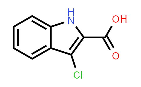 CAS No. 28737-32-8, 3-Chloro-1H-indole-2-carboxylic acid