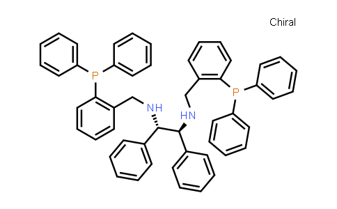 CAS No. 287485-86-3, (1S,2S)-N,N'-Bis[[2-(diphenylphosphino)phenyl]methyl]-1,2-diphenyl-1,2-ethanediamine