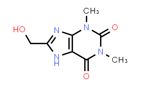 CAS No. 2879-16-5, 8-(Hydroxymethyl)-1,3-dimethyl-1H-purine-2,6(3H,7H)-dione