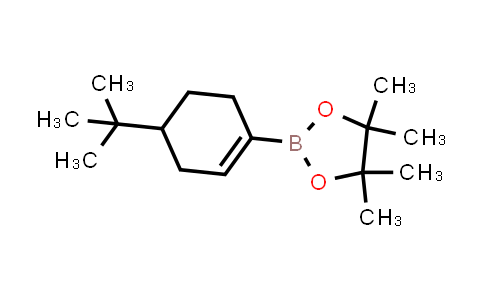CAS No. 287944-06-3, 2-(4-(tert-Butyl)cyclohex-1-en-1-yl)-4,4,5,5-tetramethyl-1,3,2-dioxaborolane