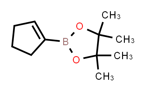 CAS No. 287944-10-9, 2-(Cyclopent-1-en-1-yl)-4,4,5,5-tetramethyl-1,3,2-dioxaborolane
