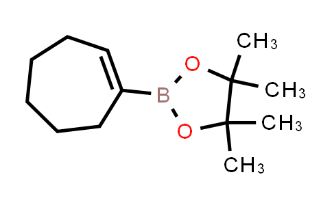 CAS No. 287944-13-2, 2-(Cyclohept-1-en-1-yl)-4,4,5,5-tetramethyl-1,3,2-dioxaborolane