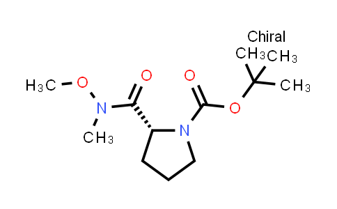 MC546515 | 288086-98-6 | (R)-tert-Butyl 2-(methoxy(methyl)carbamoyl)pyrrolidine-1-carboxylate