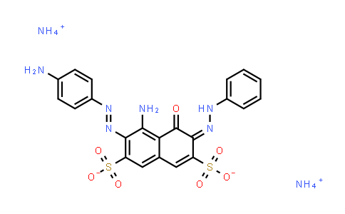 MC546537 | 288323-10-4 | ammonium (E)-5-amino-6-((E)-(4-aminophenyl)diazenyl)-4-oxo-3-(2-phenylhydrazono)-3,4-dihydronaphthalene-2,7-disulfonate