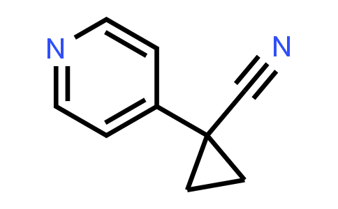 CAS No. 288379-77-1, 1-(Pyridin-4-yl)cyclopropanecarbonitrile