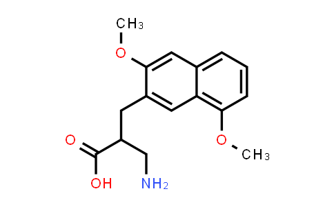 CAS No. 288389-24-2, 3-Amino-2-((3,8-dimethoxynaphthalen-2-yl)methyl)propanoic acid