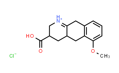 DY546543 | 288389-25-3 | 3-Carboxy-6-methoxy-2,3,4,4a,5,10-hexahydrobenzo[g]quinolin-1-ium chloride