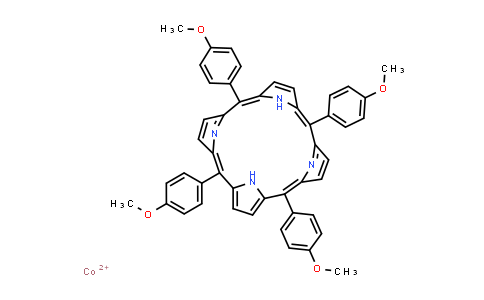 CAS No. 28903-71-1, 5,10,15,20-Tetrakis(4-methoxyphenyl)-21H,23H-porphine cobalt(II)