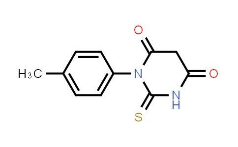 CAS No. 28921-28-0, 1-(4-Methylphenyl)-2-thioxodihydro-4,6(1H,5H)-pyrimidinedione