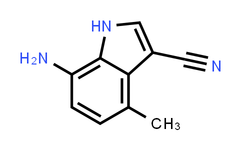 289483-87-0 | 7-Amino-4-methyl-1H-indole-3-carbonitrile