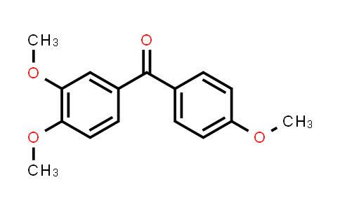 CAS No. 2898-54-6, (3,4-Dimethoxyphenyl)(4-methoxyphenyl)methanone
