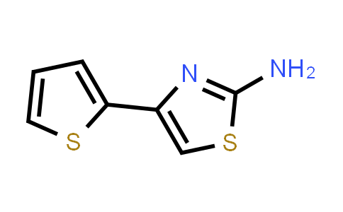 CAS No. 28989-50-6, 4-(thiophen-2-yl)thiazol-2-amine