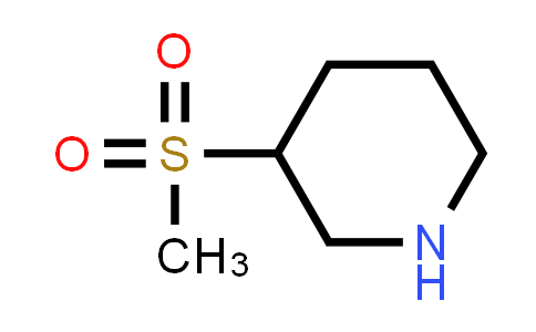 CAS No. 290328-56-2, 3-Methanesulfonyl-piperidine